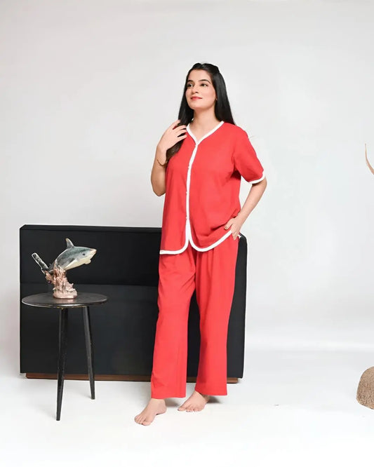 Elegant Pipen Night Suit for Women – Stylish & Comfortable Sleepwear