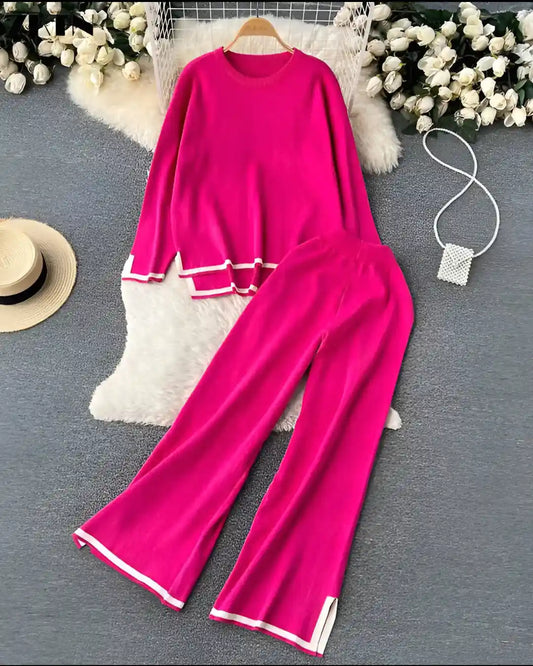 Winter Full Sleeve Co-Ord Set with Plazzo 2 PC